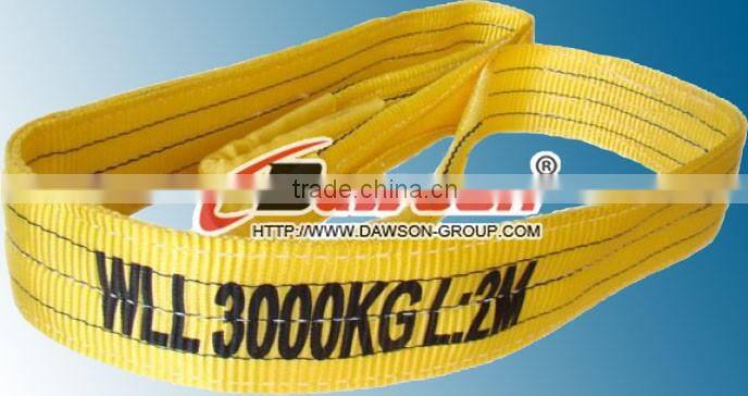 yellow Dawson webbing sling