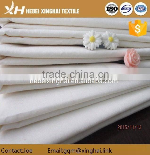 65% polyester 35% cotton poplin fabric tc pocketing fabric for garment close selvage