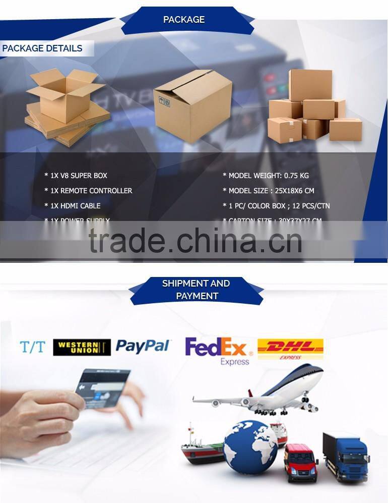 V8 Super DVB-S2 digital Satellite receiver