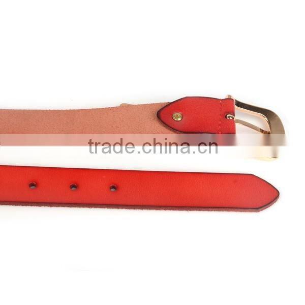 Fashion genuoine leather belt pin buckle
