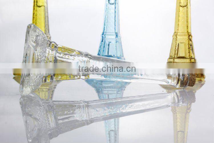 Eiffel Tower shaped glass vase