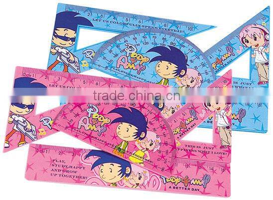 cheap price Non-toxic 15cm plastic scale ruler