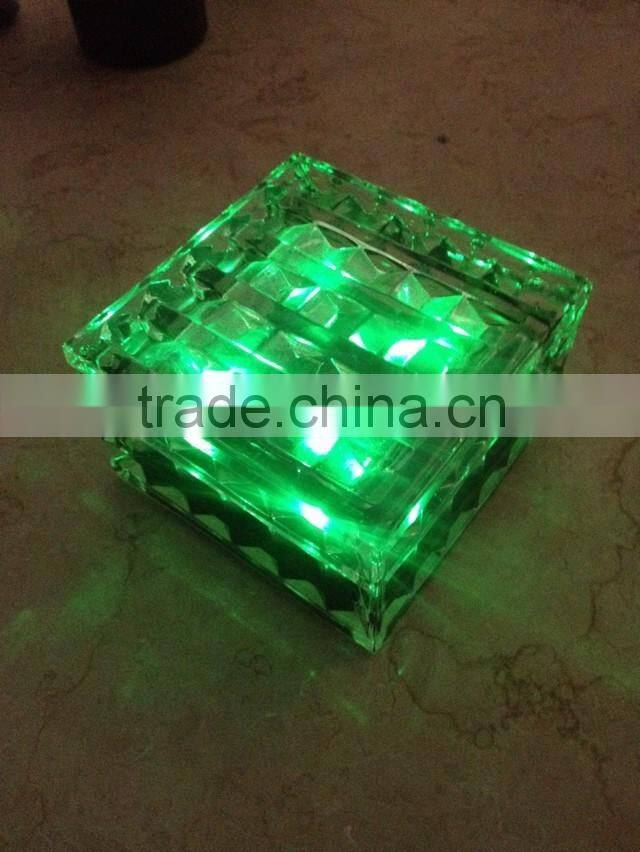 outdoor home garden led paver light / solar led dance floor light