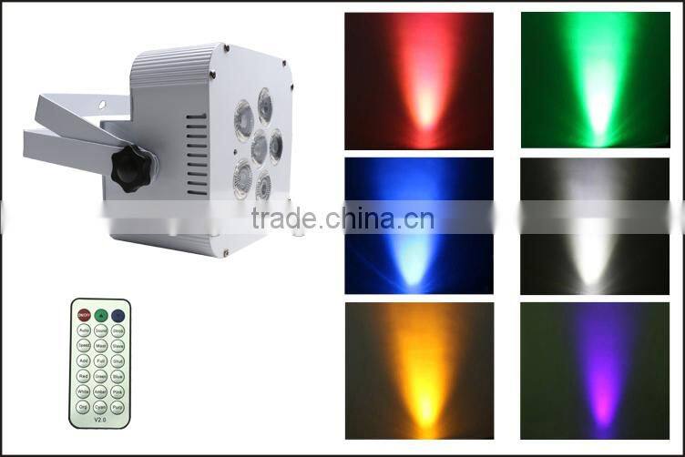 6pcs 15W RGBWA wholesale dj equipment guangzhou stage lighting