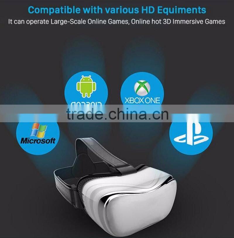 Newest Android VR Headset VR Glasses Virtual Reality 3D Glasses Octa-core Android 4.4 1080P