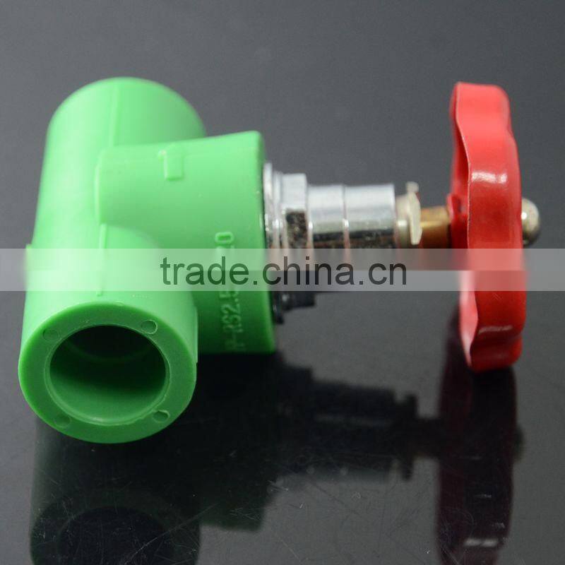 High Pressure ppr KOREA material stop valve made in China with high quality