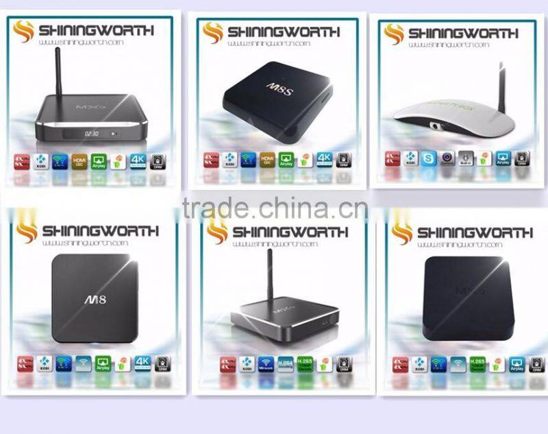 New clock! G9S Amlogic S905 2G 16G 2.4+5G wifi Quad Core google android tv box