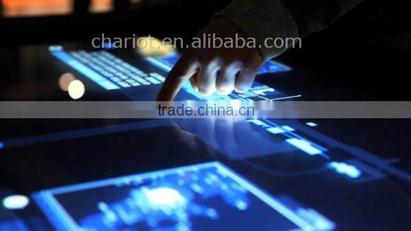 ChariotTech great price, infrared multi touch light table with 4:3 and 16:9 fromat,dual-touch for interactive advertising