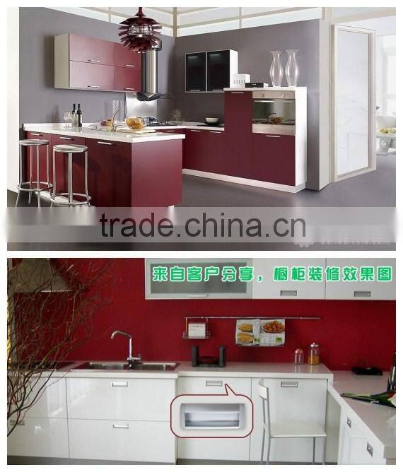 Hot sale wardrobe pull handle Kitchen Cabinet Parts finger pull handle