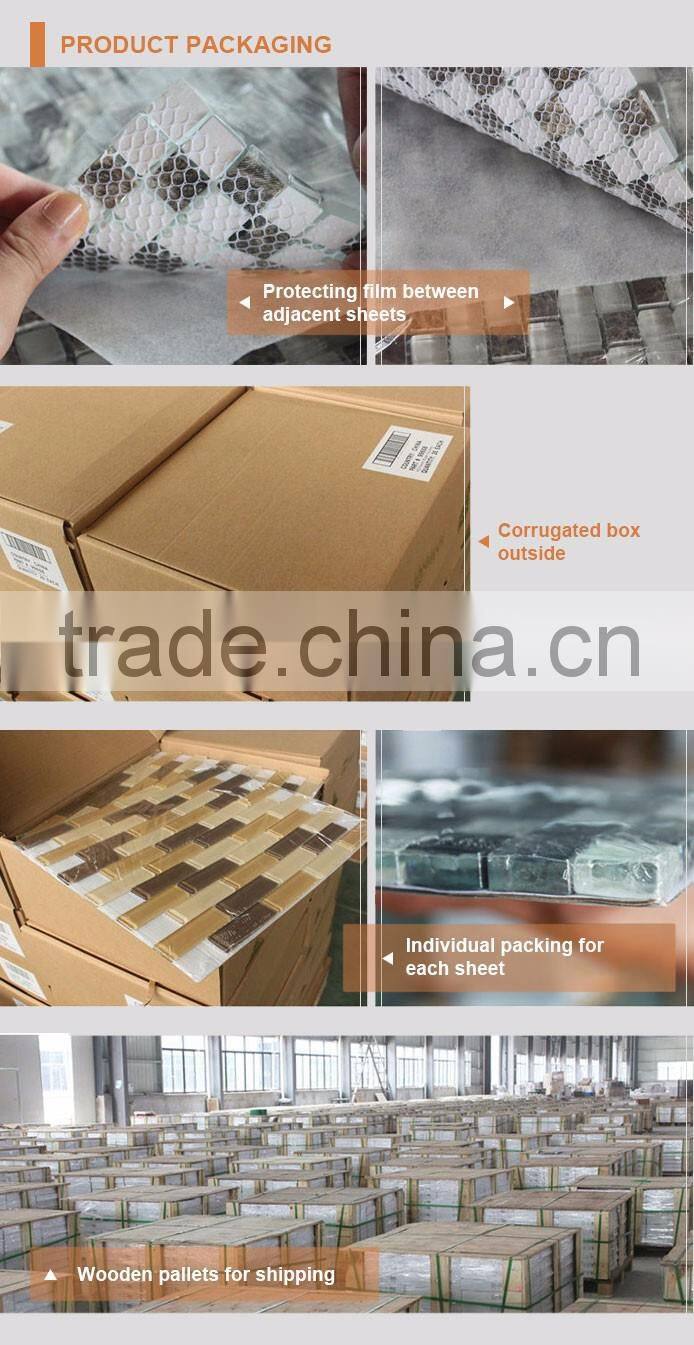 Hot Sale Luxury Triangular Random Mixed Color Spell Shell Mosaic Tiles