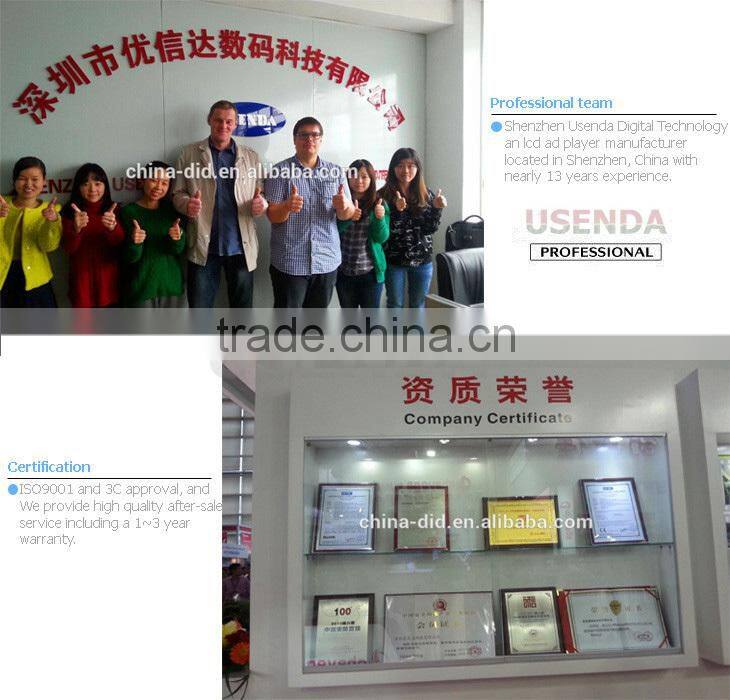 Transparent lcd advertising display