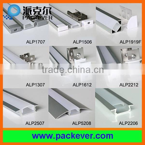 1m, 2m, 3m LED strip aluminum triangle channel for kitchen cabinet