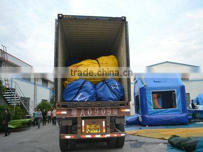 Inflatable interactive obstacle course sports game PVC Inflatables