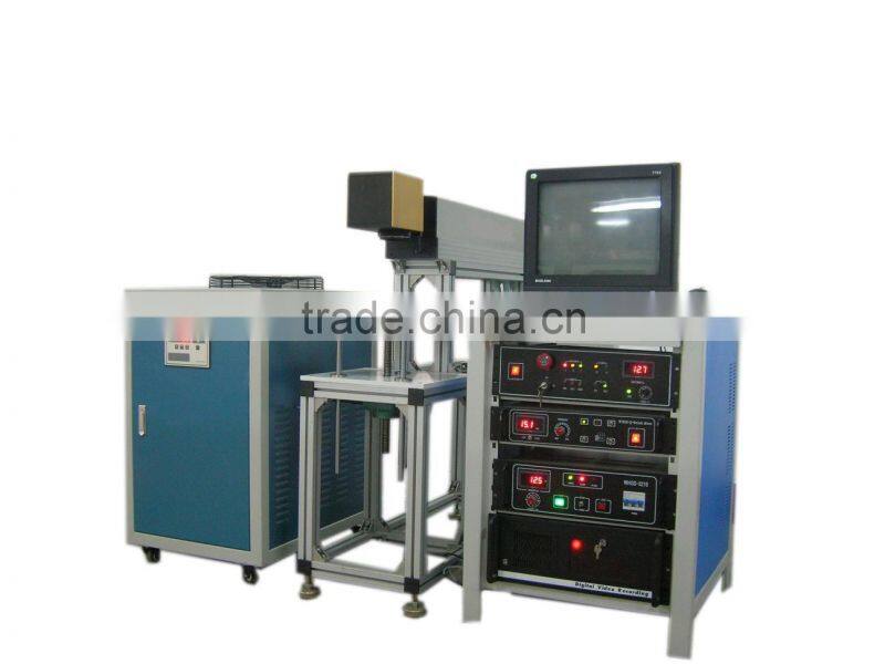 china supply Metals and alloys DW50 Diode side pumped laser marking machine