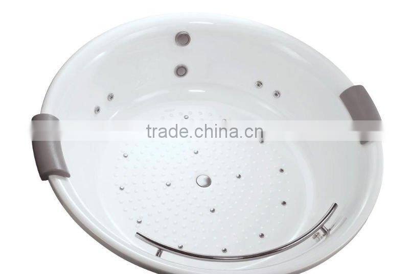 free-standing pure acrylic classcial massage bathtub (TB-B050A)