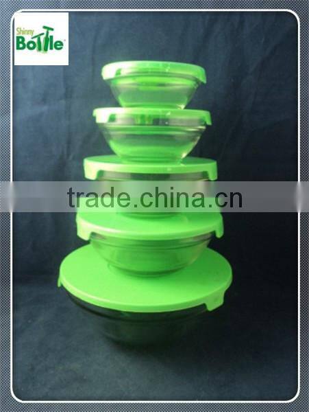 clear glass bowls transparent