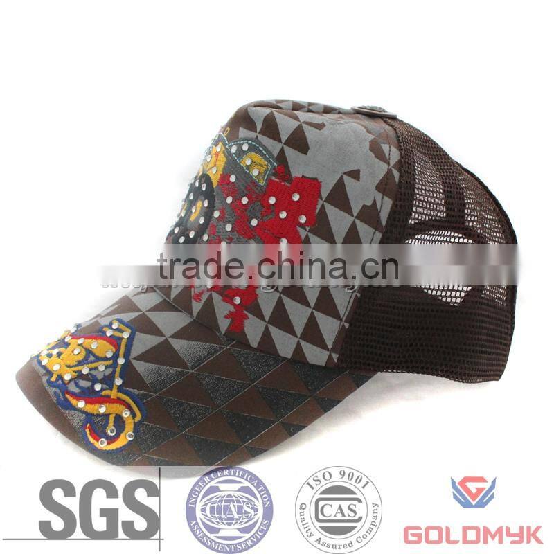 2014 hot sell promotion trucker hats in fashion style with custom logo