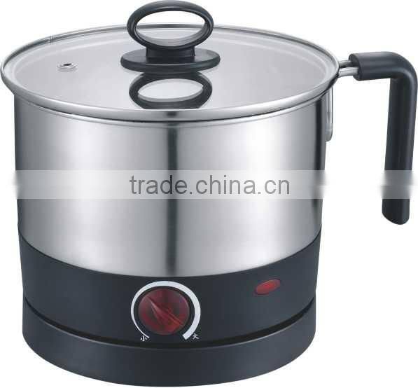 1.5L 220V Electric Noodle Kettle Stainless Steel Electric Heating Electric