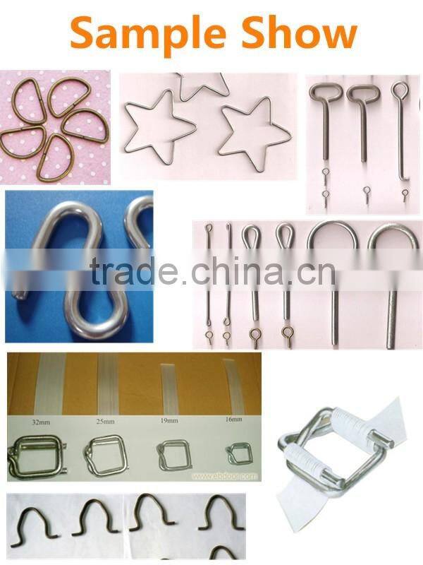 Wire dotter binder clip making forming machine(whatsapp:13782789572)