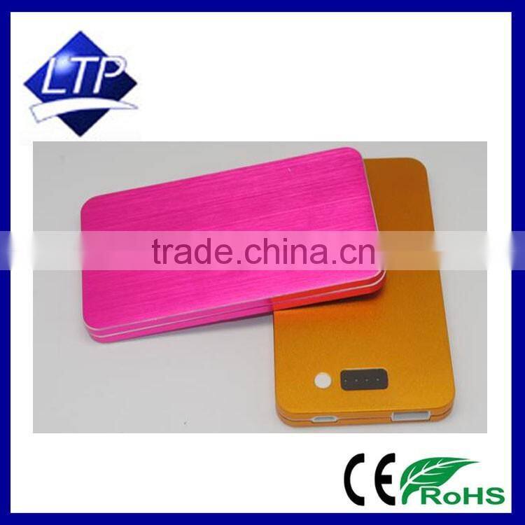 Factory direct mobile phone smartphone universal charger portable power bank rechargeable 8000mah power bank