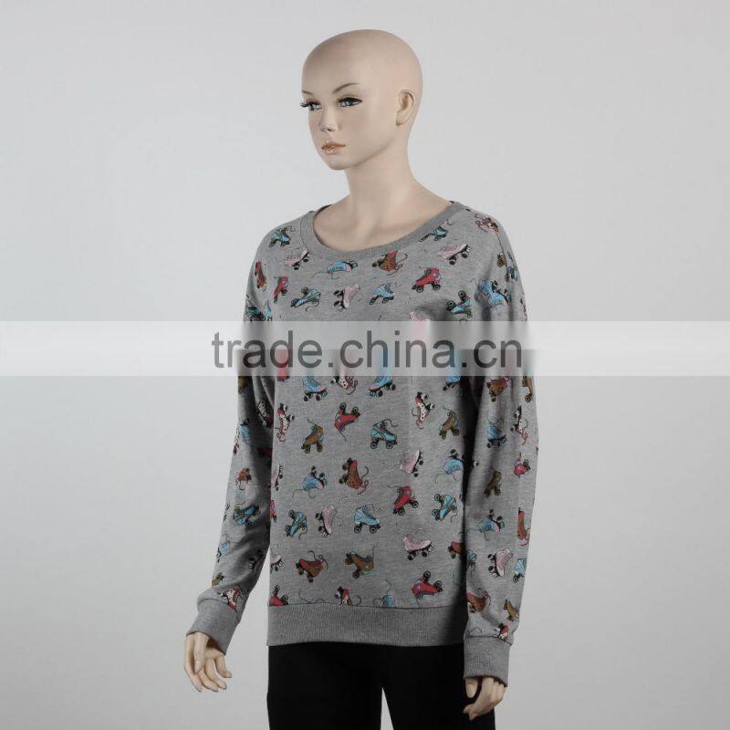 F5W14364 High Quality Wholesale Cewneck Sweatshirt Women