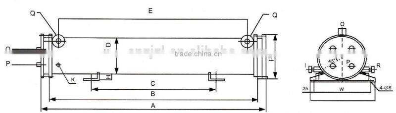 High tech low cost heat exchanger for water cooled condenser