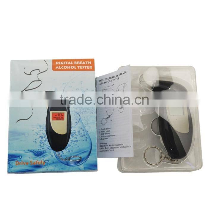 Breath Alcohol Analyser Tester Breathalyser Key Chain / Alcohol Breath Analyzer / Testing Alcohol Density