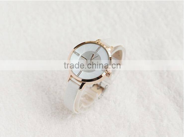 Leather Strap Quality Fashion Girls Wrist Watches
