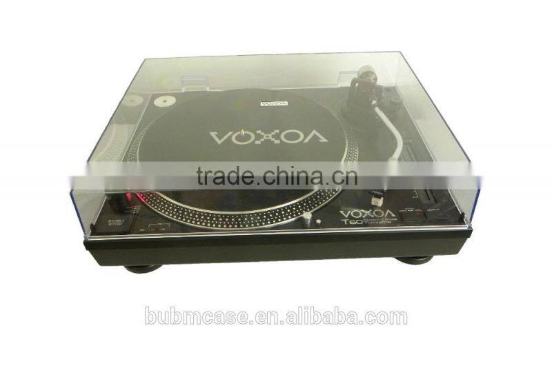 VOXOA T60 dj equipment direct drive detachable head shell Turntable DJ vinyl turntable with dust cover