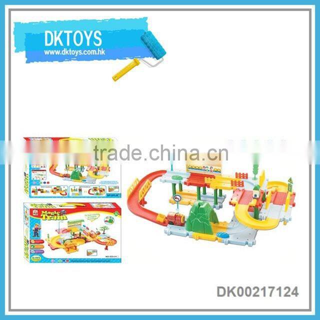 2016 funny design battery operated block train toy,b/o toy train