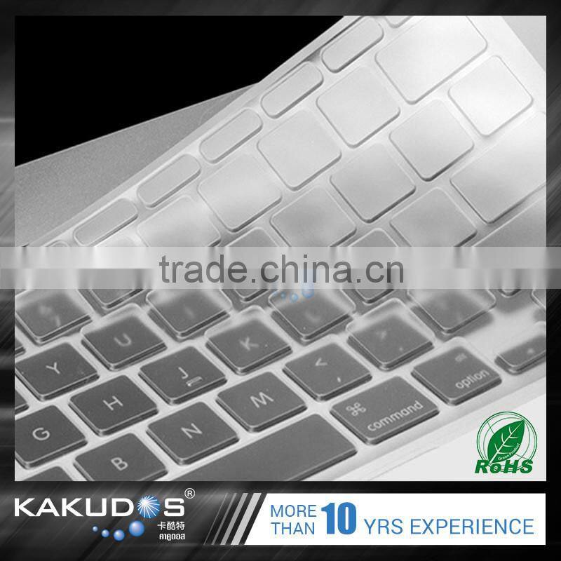 Eco-friendly TPU custom laptop keyboard cover for microsoft surface type cover skin