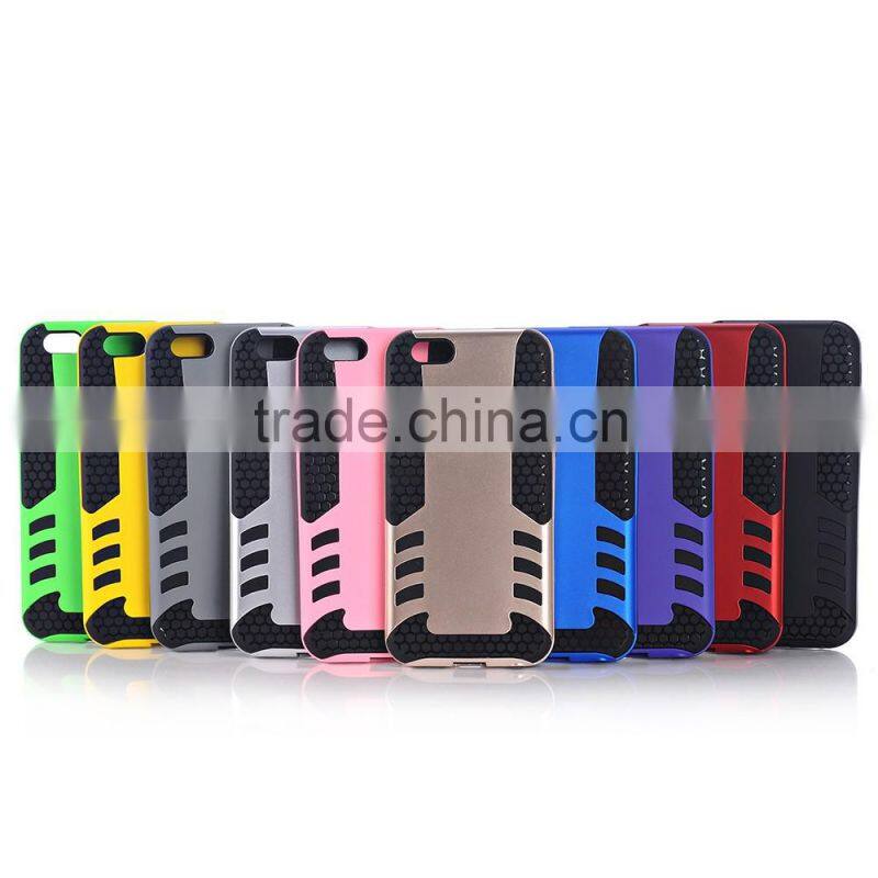 Wholesale rocket tpu+pc back cover case for iphone 6 plus