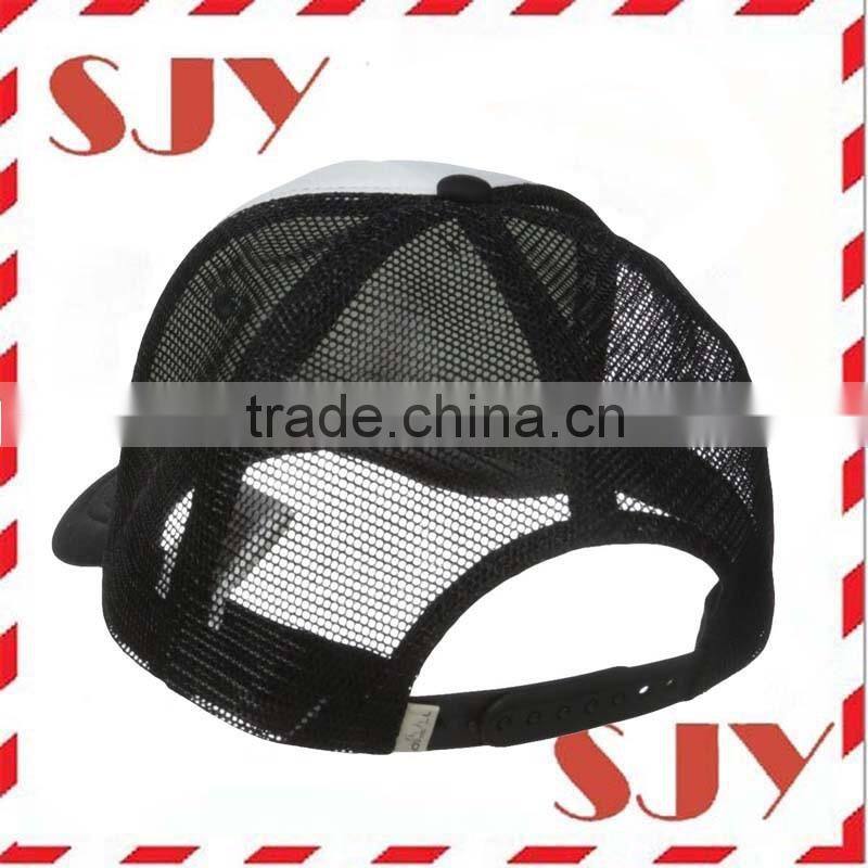 Promotional low profile 100 polyester trucker cap