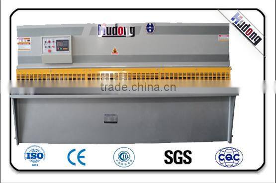 hydraulic pendulum sheet metal shearing machine