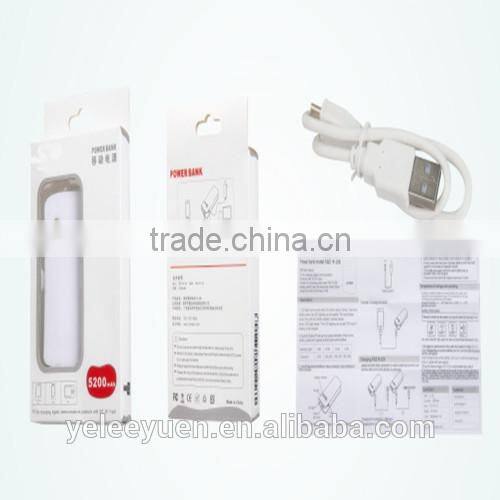 5000mAh Power bank DC 5V 5000mah mobile portable powerbank charger