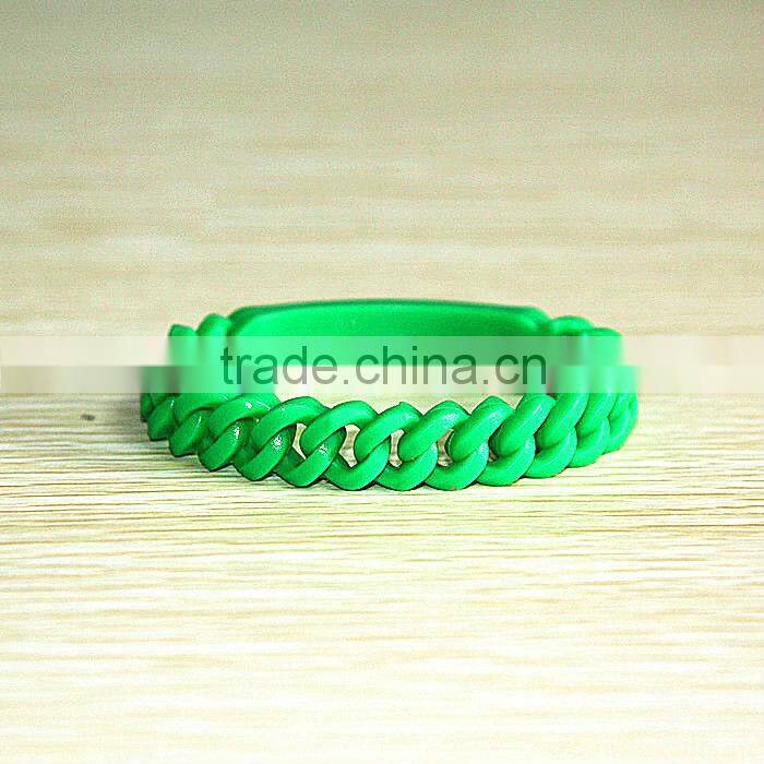 silicone hand bands with twist bracelet