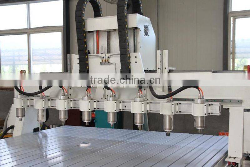 multi head 3D CNC Wood Carving Router from chinese factory directly
