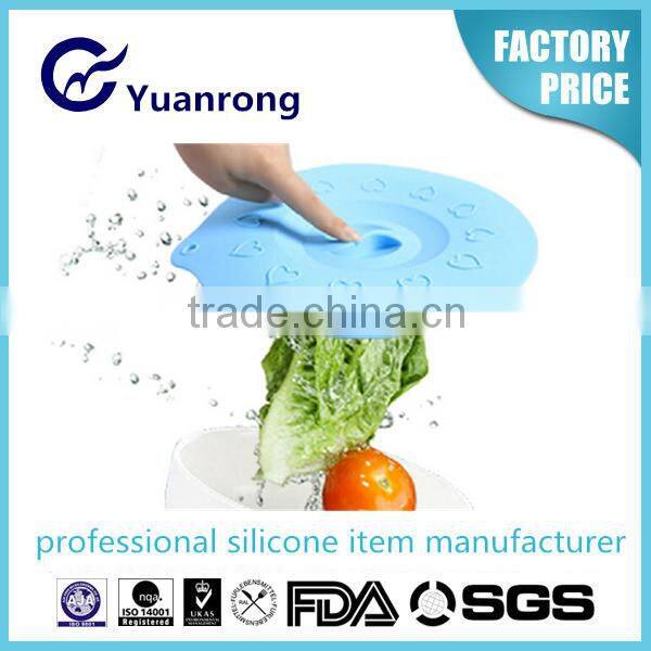 Eco-friendly 100% Silicone Lid for Coffee and Tean Cups Lids