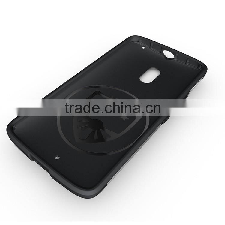 2 in 1 Rugged Shockproof Heavy Duty Slim Armor Cover Case for Moto X Play