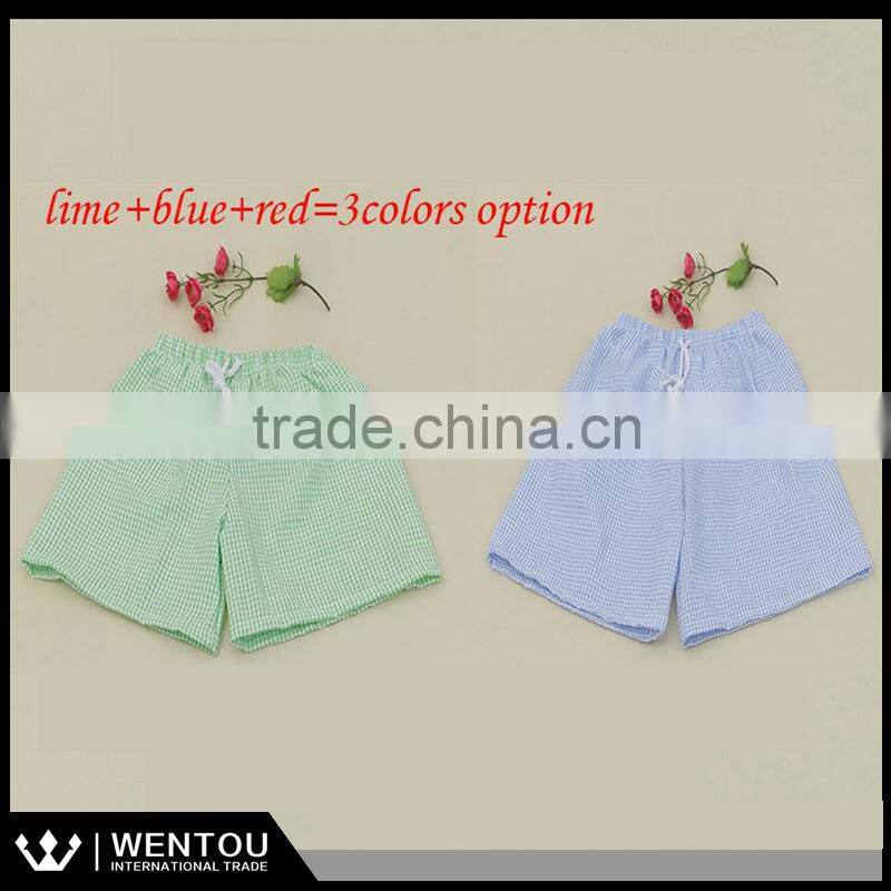 Wholesale Boys Gingham Shorts