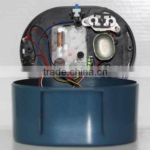 Ellipse Shape Luminous Dial Alarm Clock / Hot Sale Melody wake up Alarm Clock