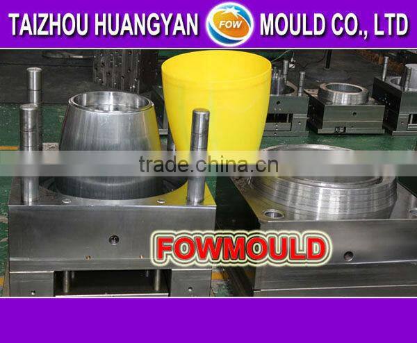 triangle plastic flower pot molds