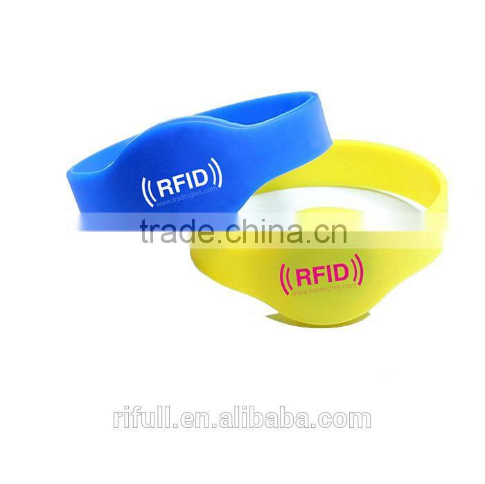 Waterproof Smart Silicone RFID Wristband for Event 2015