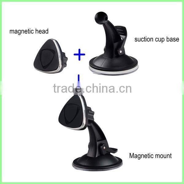 Hot selling 306 rotation Unicersal Car winishield dashboard Magnetic Phone Holder
