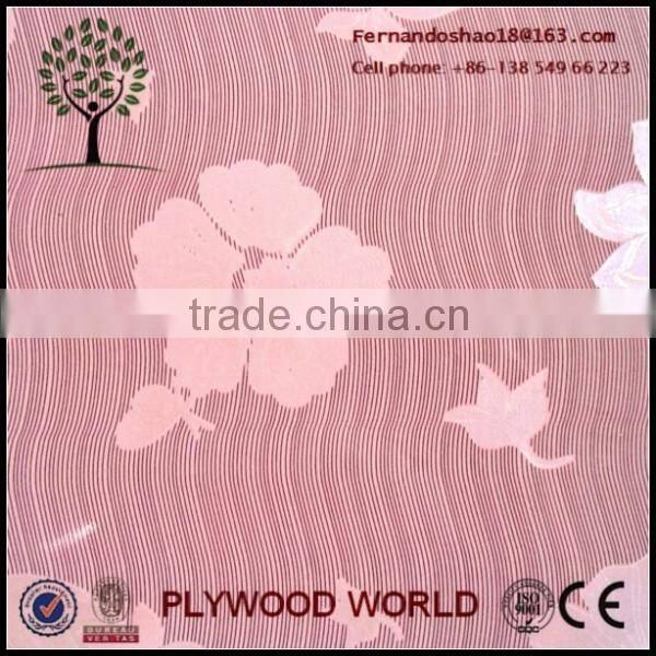 art polyester paper plywood