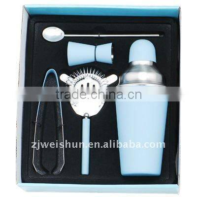 5 pieces colorful bar tool set