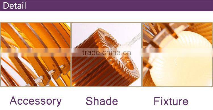 acrylic shade different color dark brown cheap pendant lighting