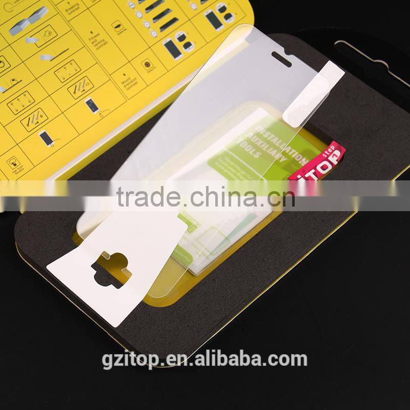 ITOP Easy Installation Kit with 9H 0.33MM 2.5D Clear Tempered Glass Screen Protector Free Back PET Film for iPhone 6