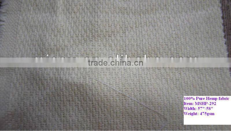 jute clothing of 100% natural and pure hemp fabric