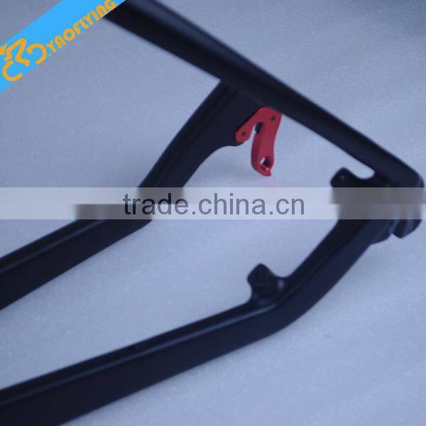 Light weight chinese carbon mtb frame,small size mtb carbon frame 26er black glossy mtb carbon frame on sale
